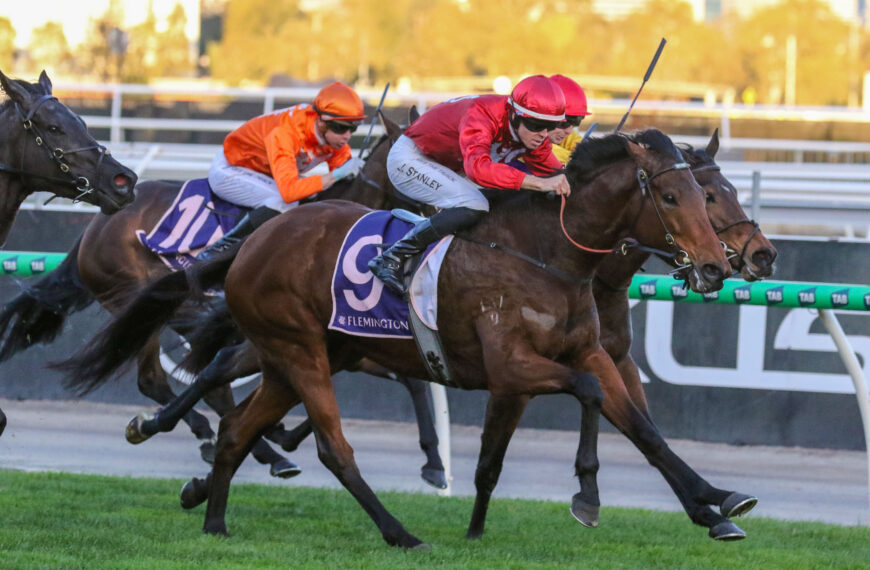 Miss Tarzy wins at Flemington on July 5, 2025