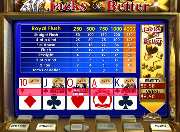 online video poker