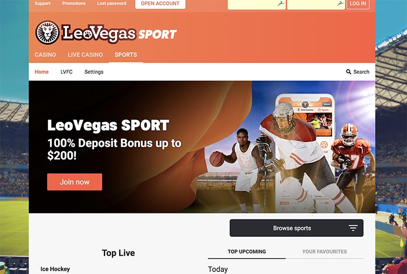 leovegas sports betting review