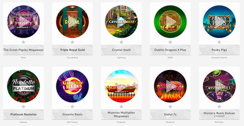 Temple Nile Casino games review