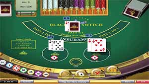 Play Blackjack Switch online for real money