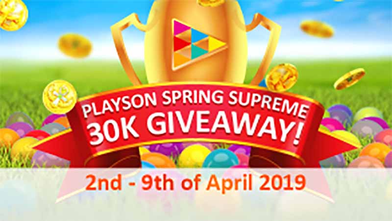 Playson spring supreme Easter Giveaway 2019