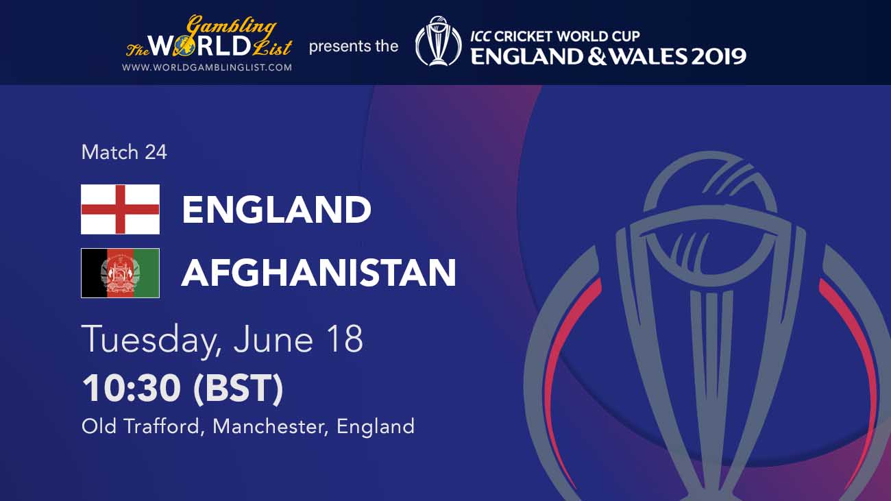 England vs Afghanistan tips and ICC World Cup predictions