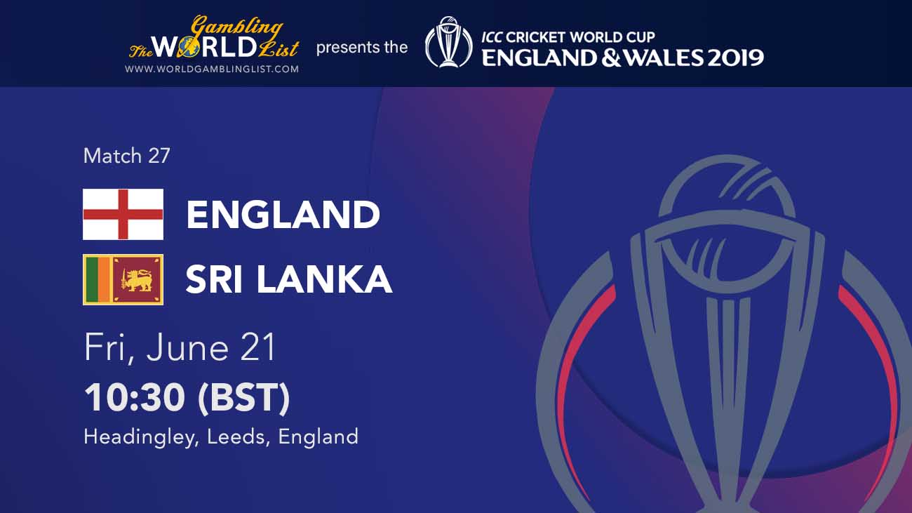 England vs Sri Lanka betting predictions