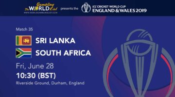 Sri Lanka vs South Africa betting predictions - cricket world cup