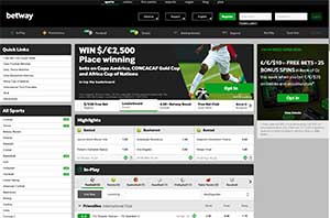 Betway online betting for Malta