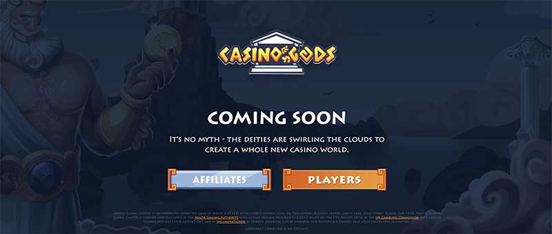 New Zealand CasinoGods.com bonus offer