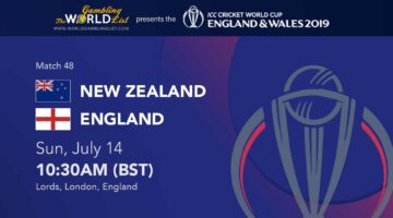 New Zealand vs England betting prediction, ICC World Cup final betting tips