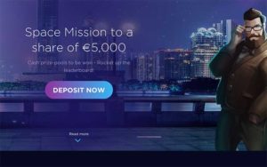 Genesis Casino Space Mission slots tournament