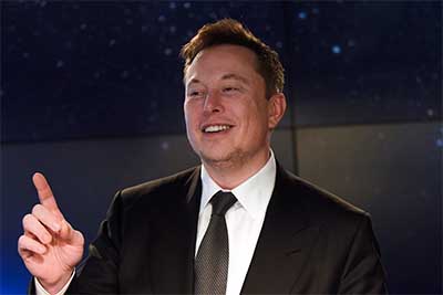 Elon Musk founded Paypal and is one of the richest men in the world. 