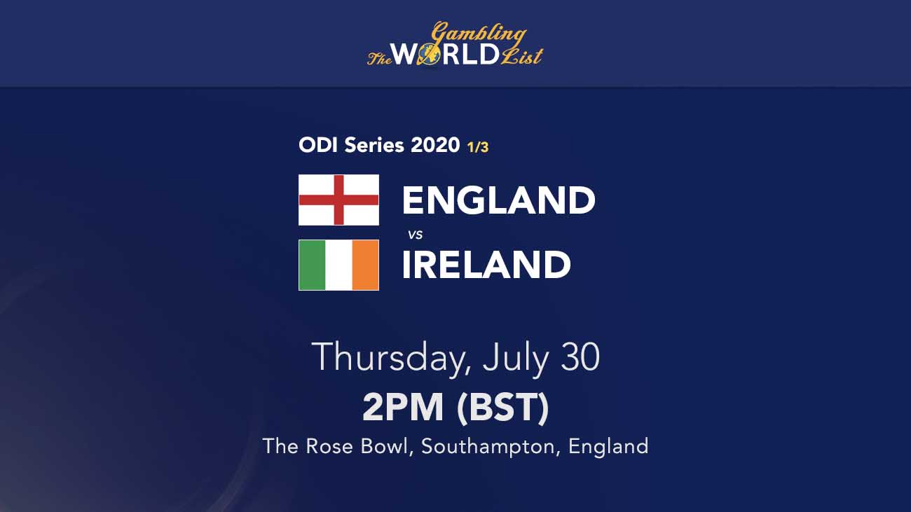 England v Ireland Betting tips, 1st ODI preview