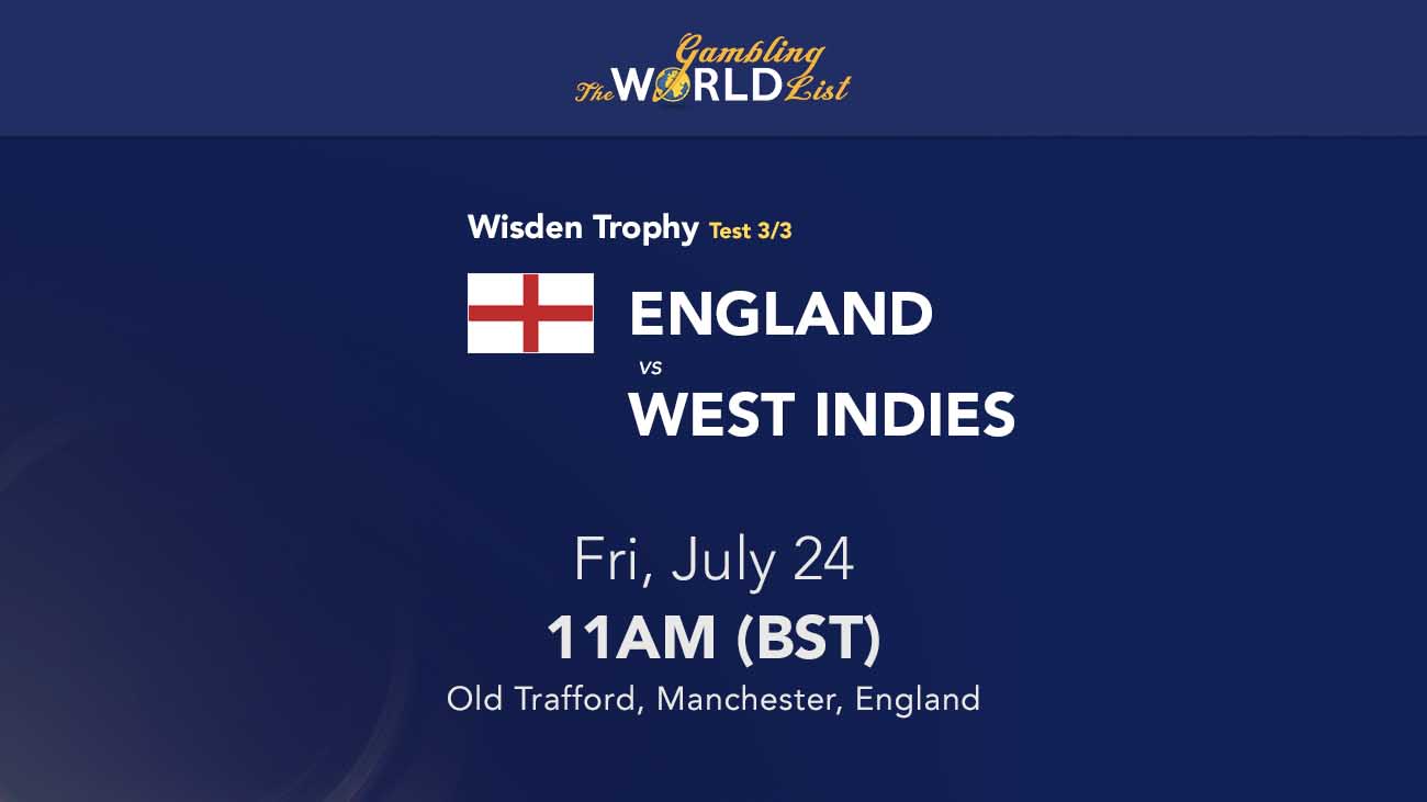 Engand v West Indies betting tips; 3rd Test Preview 2020