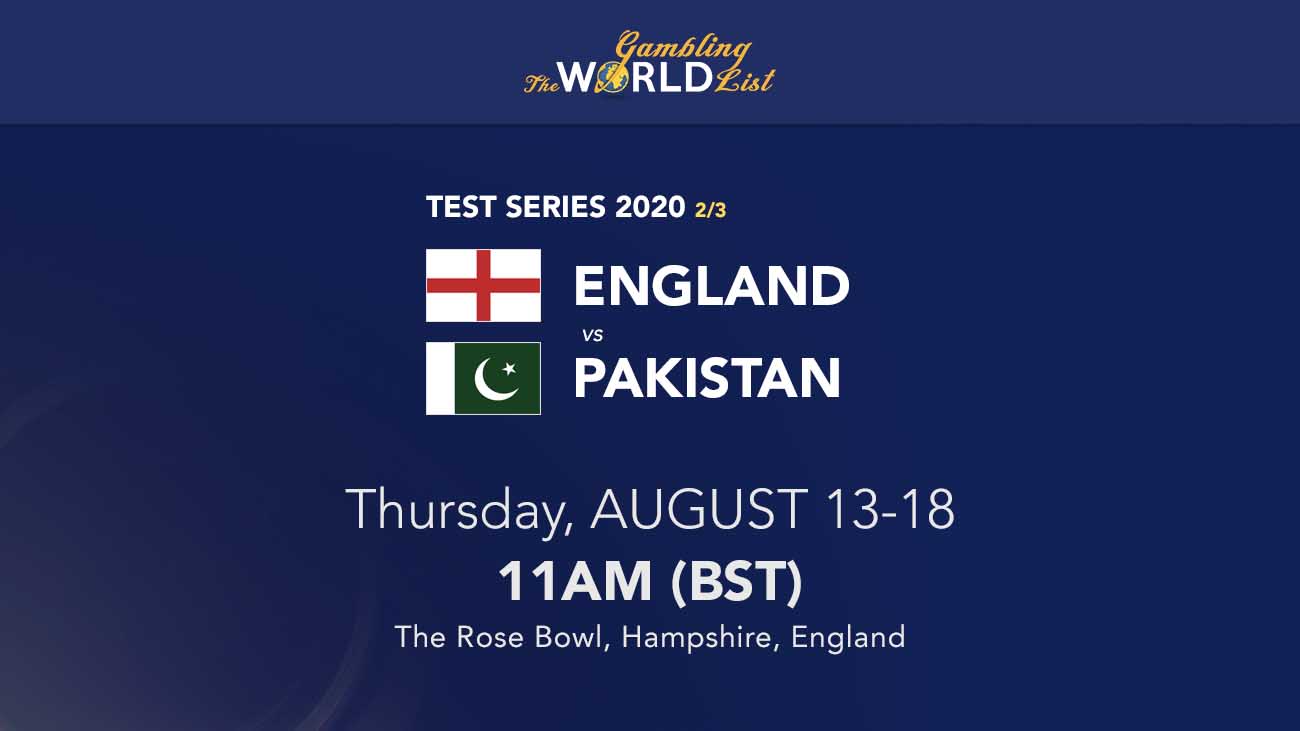 England v Pakistant 2nd test betting tips and winner prediction