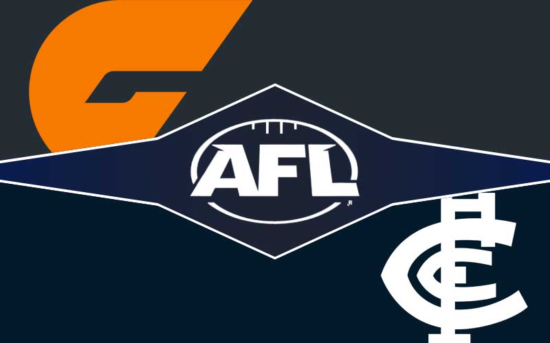 GWS v Carlton betting tips, prediction and odds; AFL round 15 preview