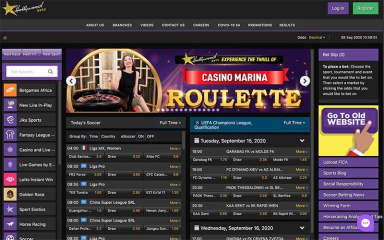 HollywoodBets launch new website in September 2020