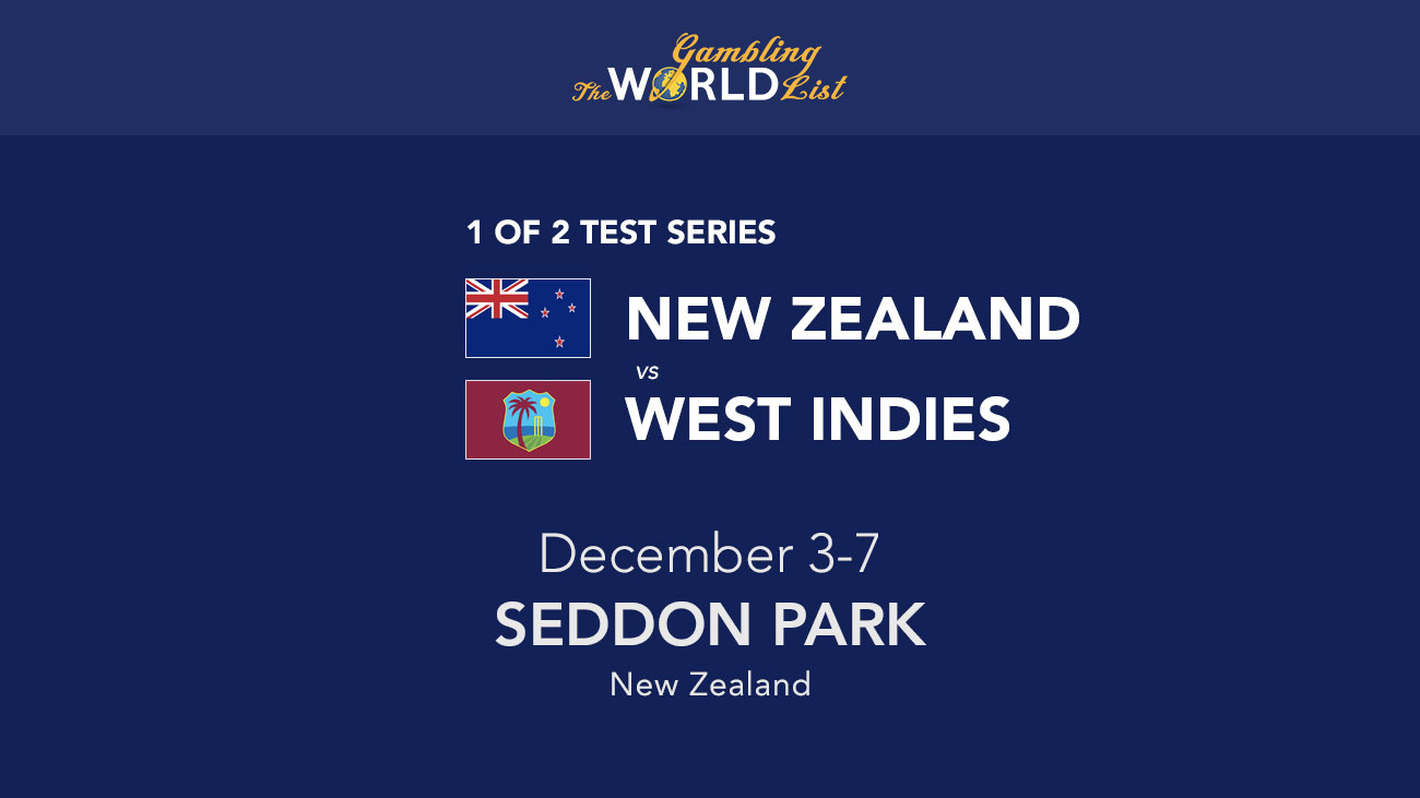 New Zealand v West Indies betting tips and prediction; 1st Test preview 2020