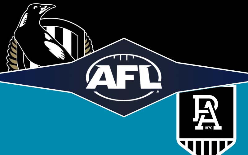 Collingwood Magpies v Port Power betting tips for May 23 2021