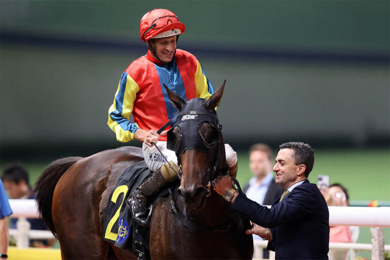 Hugh Bowman and Douglas Whyte had a day out at Happy Valley