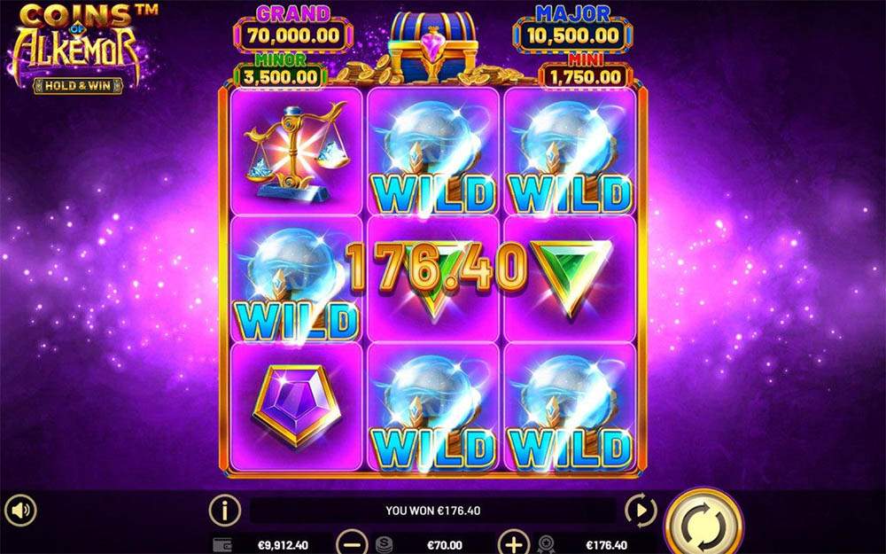 Coins of Alkemor released at Betsoft casino sites