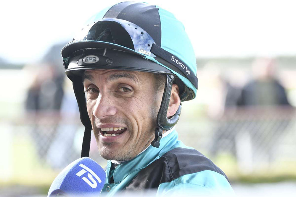 Evan Taiaroa rode his first winner at age 47