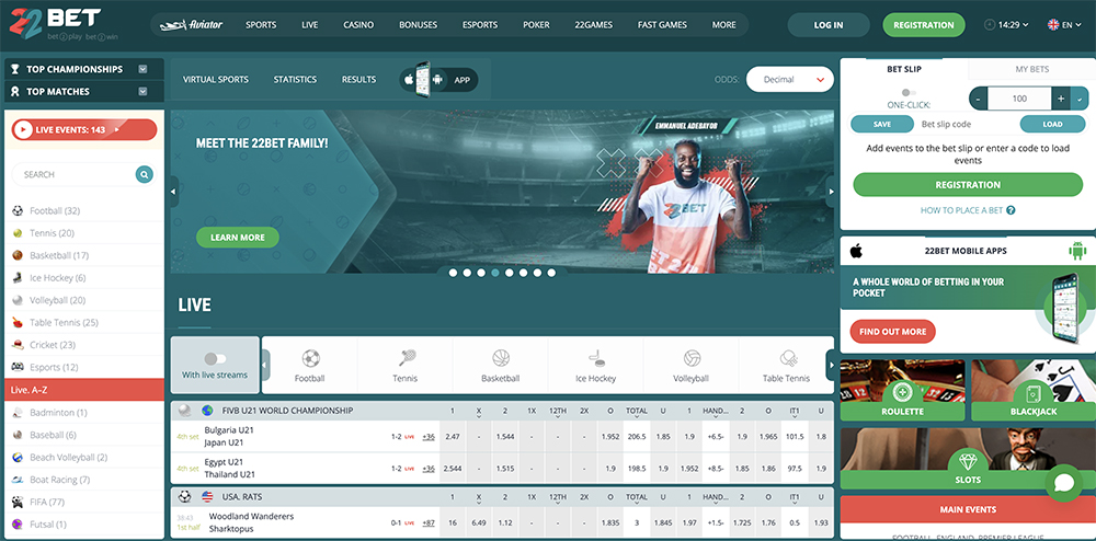 22bet Kenya is another licensed brand 