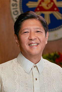 Filipino president Bongbong Marcos