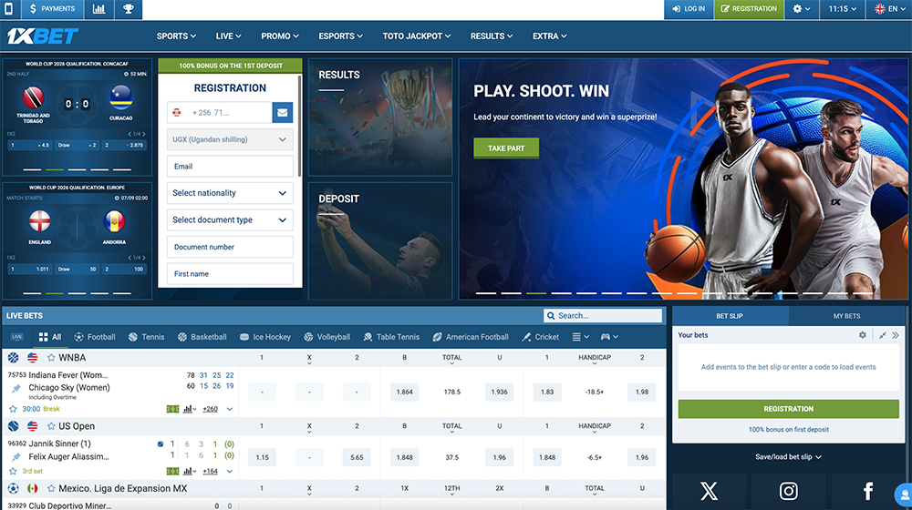 1xbet Uganda