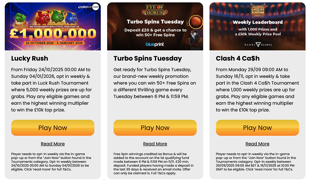 Amazon Slots promotions