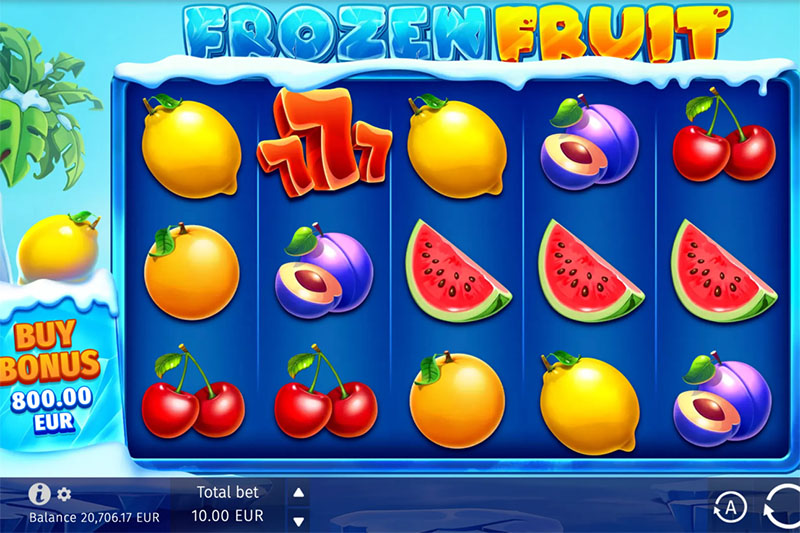 Frozen Fruit is a new slot by BGaming