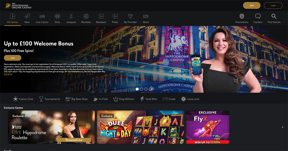 Hippodrome Casino review 