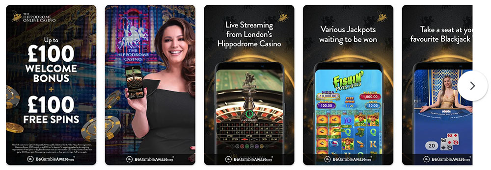 Hippodrome mobile casino review 