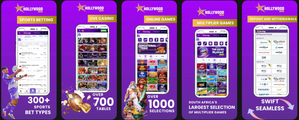 HollywoodBets app review 