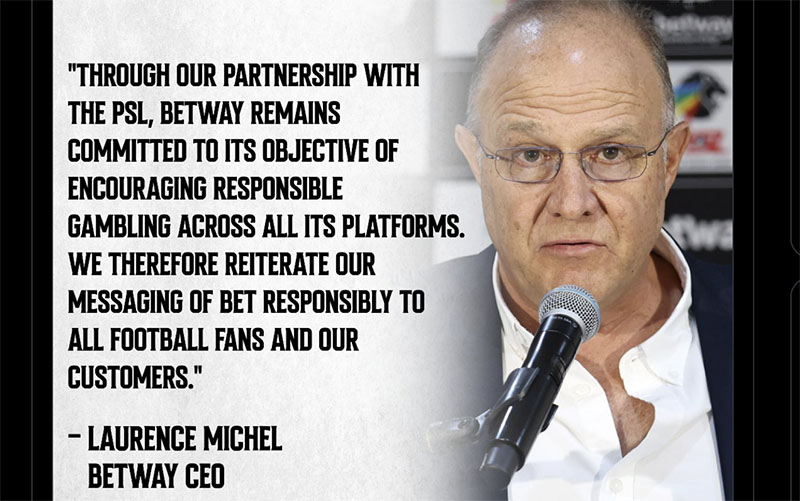 Betway.co.za CEO Laurence Michel