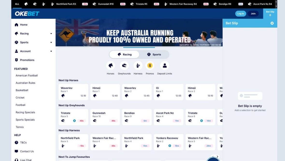 Aussie bookmaker Okebet has been slapped with a massive fine