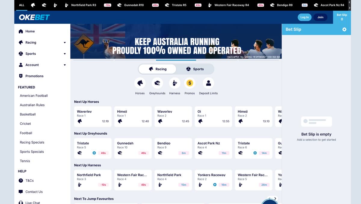 Aussie bookmaker Okebet has been slapped with a massive fine