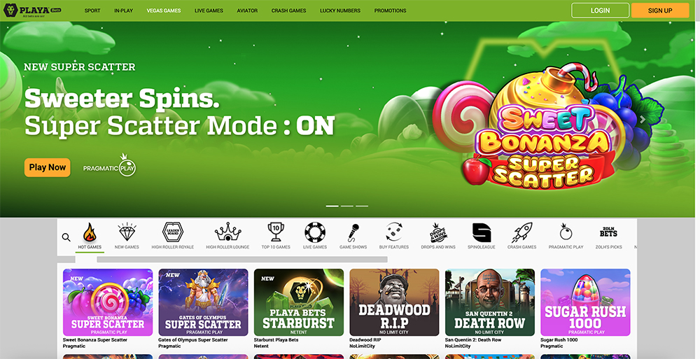 Playabets Casino review