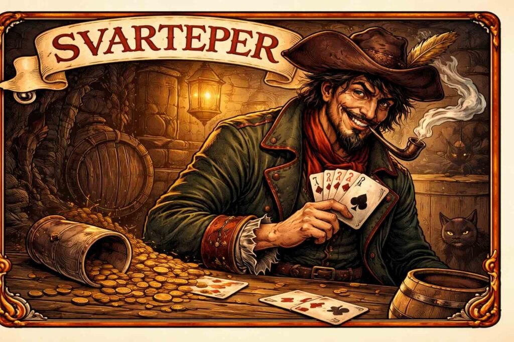 Svarteper is a popular norwegian game played for real money