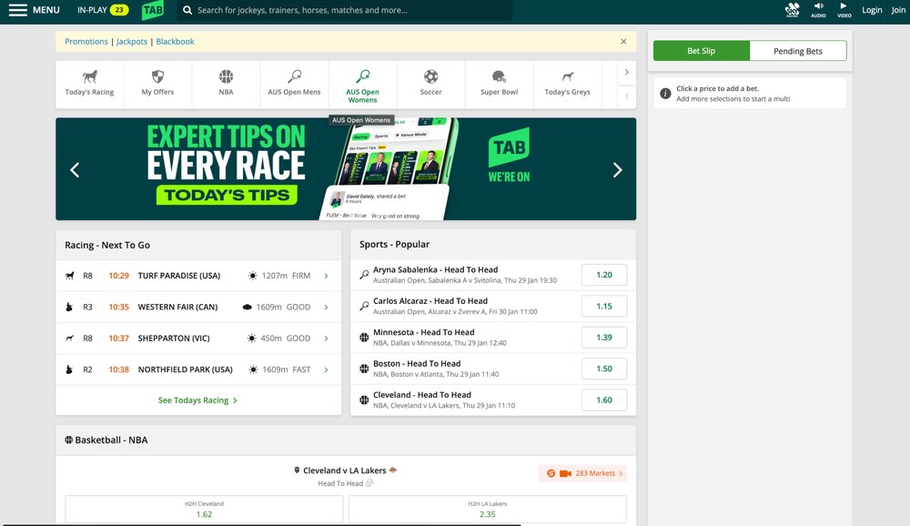 TAB is one of six companies in trouble with ACMA