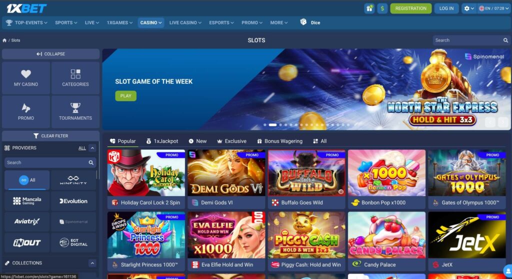 1xBet Casino review 