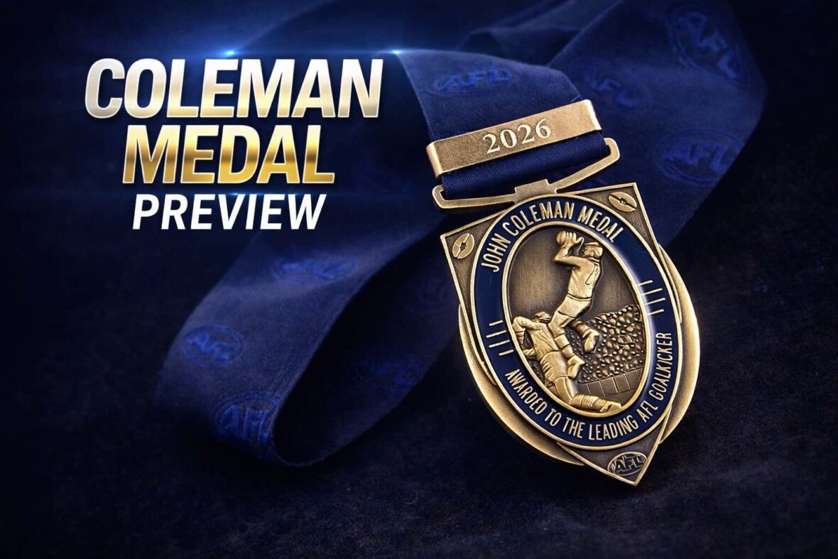 Coleman Medal betting preview 2026