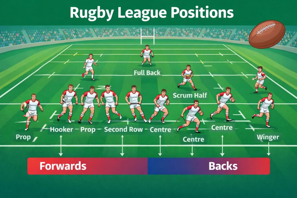 Rugby League positions