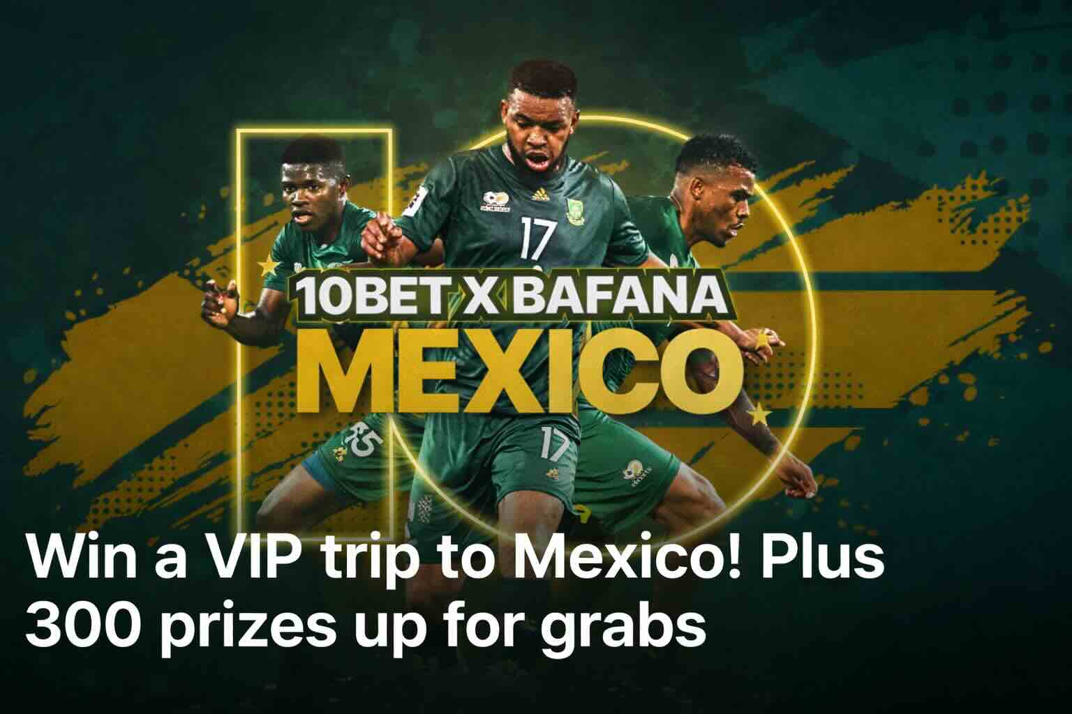 10Bet giving South African free trip to FIFA World Cup