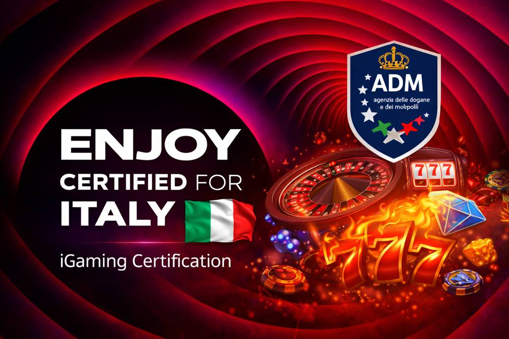ENJOY is now certified in Italy