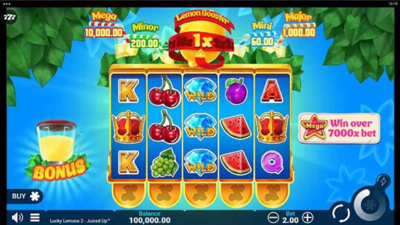 Lucky Lemons 2 released by Games Global