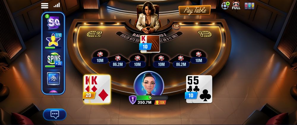 WSOP app now features new blackjack game