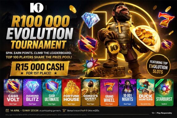 10Bet Evolution slots promo live in South Africa
