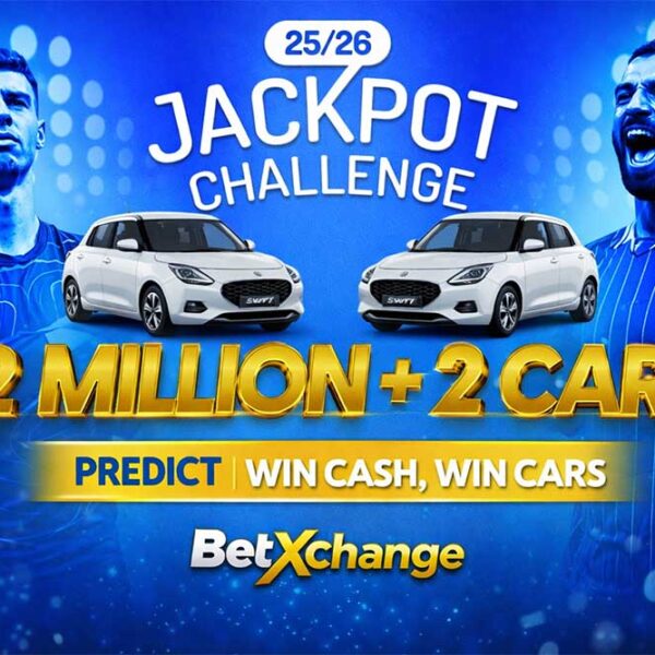 BetXchange Jackpot Challenge promotion giving two cars to South Africans