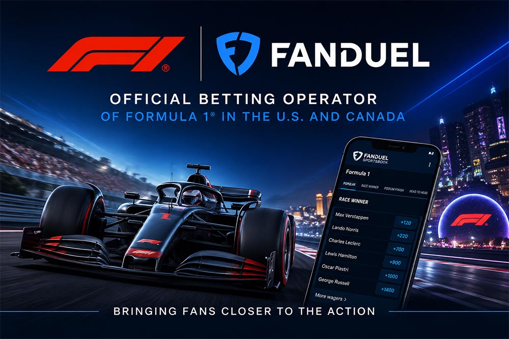 FanDuel strike deal to be official betting partner of F1 in USA and Canada
