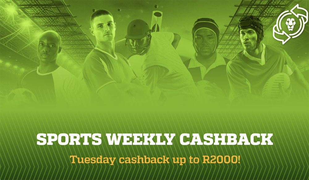 Get weekly cashback at Playabets.co.za