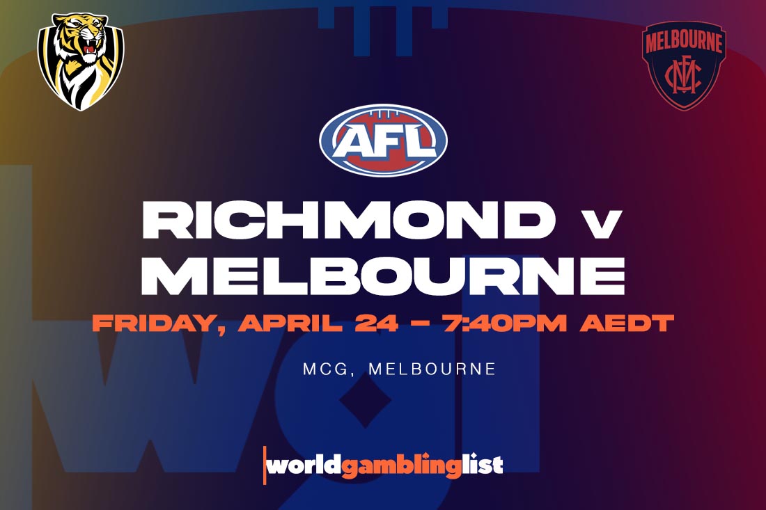 Richmond v Melbourne betting tips for April 24